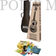 Kép 3/8 - Mahalo MK1-TBR-K Transparent Brown Essential szoprán ukulele szett