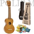 Kép 1/8 - Mahalo MK1-TBR-K Transparent Brown Essential szoprán ukulele szett