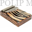 Kép 1/2 - Mahalo MKA17ZE 17 hangú zebra kalimba táskával