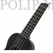 Kép 6/8 - Mahalo MS1TBK Transparent Black Szoprán ukulele tokkal