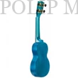 Kép 3/8 - Mahalo MS1TBU Transparent Blue Szoprán ukulele tokkal