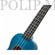 Kép 6/8 - Mahalo MS1TBU Transparent Blue Szoprán ukulele tokkal