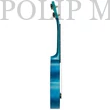 Kép 7/8 - Mahalo MS1TBU Transparent Blue Szoprán ukulele tokkal