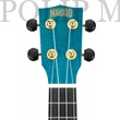 Kép 8/8 - Mahalo MS1TBU Transparent Blue Szoprán ukulele tokkal