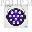 Kép 6/11 - Max Partypar UV, 12x1W UV LED, DMX