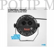 Kép 7/11 - Max Partypar UV, 12x1W UV LED, DMX