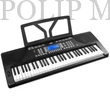 Kép 1/7 - max Rhapsody61P Electronic Keyboard Pro, Szintetizátor, 61 érintésérzékeny billentyű