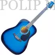 MSA CW185 Blue akusztikus gitár