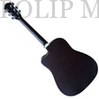 Kép 2/4 - Pasadena SG028C Black Akusztikus gitár