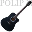 Kép 1/4 - Pasadena SG028C Black Akusztikus gitár