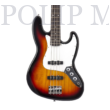 Pasadena STB-202B Sunburst 4 húros Jazz Bass elektromos basszusgitár