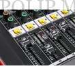 Kép 2/6 - Power Dynamics PDM-M604A (2x200W) 6 csatornás zenekari keverőerősítő, Bluetooth + Effekt + REC