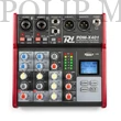 Kép 1/3 - Power Dynamics PDM-X401 – 4 csatornás stúdió / zenekari keverő, USB + Bluetooth + Effekt + REC