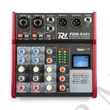 Kép 1/3 - Power Dynamics PDM-X401 – 4 csatornás stúdió / zenekari keverő, USB + Bluetooth + Effekt + REC