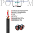 Roxtone MC002 Ø 6mm mikrofonkábel (fekete) méterre