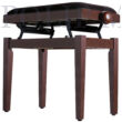 Soundsation SBH-103V SRW állítható magasság 48-58cm barna bársony- barna felületű zongorapad
