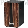 Kép 1/2 - Sela CaSela Black Pro - Dark Nut Professzínális Cajon