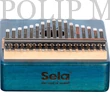 Kép 7/11 - Sela SE 249 Mahogany 17 Blue kalimba