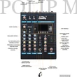 Kép 3/3 - Soundking KG05 5 csatornás Effekt-MP3-USB-SD analóg keverő