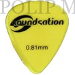 Kép 1/2 - Soundsation SPT600 nylon pengető 0.81 mm