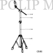 Kép 3/3 - Stable CB-801 Cymbal Boom Stand dob hardver: gémes cintányér állvány