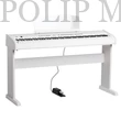 Kép 1/3 - Orla Stage Studio – Fehér digitális pianínó + állvány