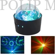 Kép 1/11 - Thunder STARLIGHT MINI (3x1W) RGB (3 szín) fényeffekt, hangvezérelt + Akkumulátor