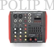 Kép 7/7 - Thunder MQ4 2x300W, 4 csatornás keverőerősítő + Bluetooth