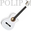 Kép 1/5 - Valencia VC104TC 4/4 White Klasszikus gitár