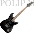 Kép 2/3 - Vision ST5 BM “Black Head” series matt fekete elektromos gitár + Mini gitárerősítő Szett