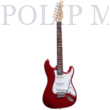 Vision ST5 RT áttetsző vörös Stratocaster elektromos gitár