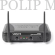 Kép 3/5 - Vonyx STWM-712C VHF vezeték nélküli mikrofon szett (1 db KÉZI + 1 db FEJMIKROFON)