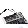 Kép 3/5 - Vonyx VMMK602 - 6 csatornás Bluetooth + Effekt + REC felvétel  zenekari keverő