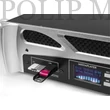 Vonyx VPA600 2x300W, Bluetooth + REC felvétel végerősítő