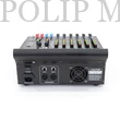 Kép 5/6 - Thunder WK-6P 2x400W, 6 csatornás keverőerősítő + Bluetooth + Effekt