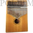 Kép 2/5 - Veles-X Woodman WKLM17 Brown  17 hang Kalimba komplett szett