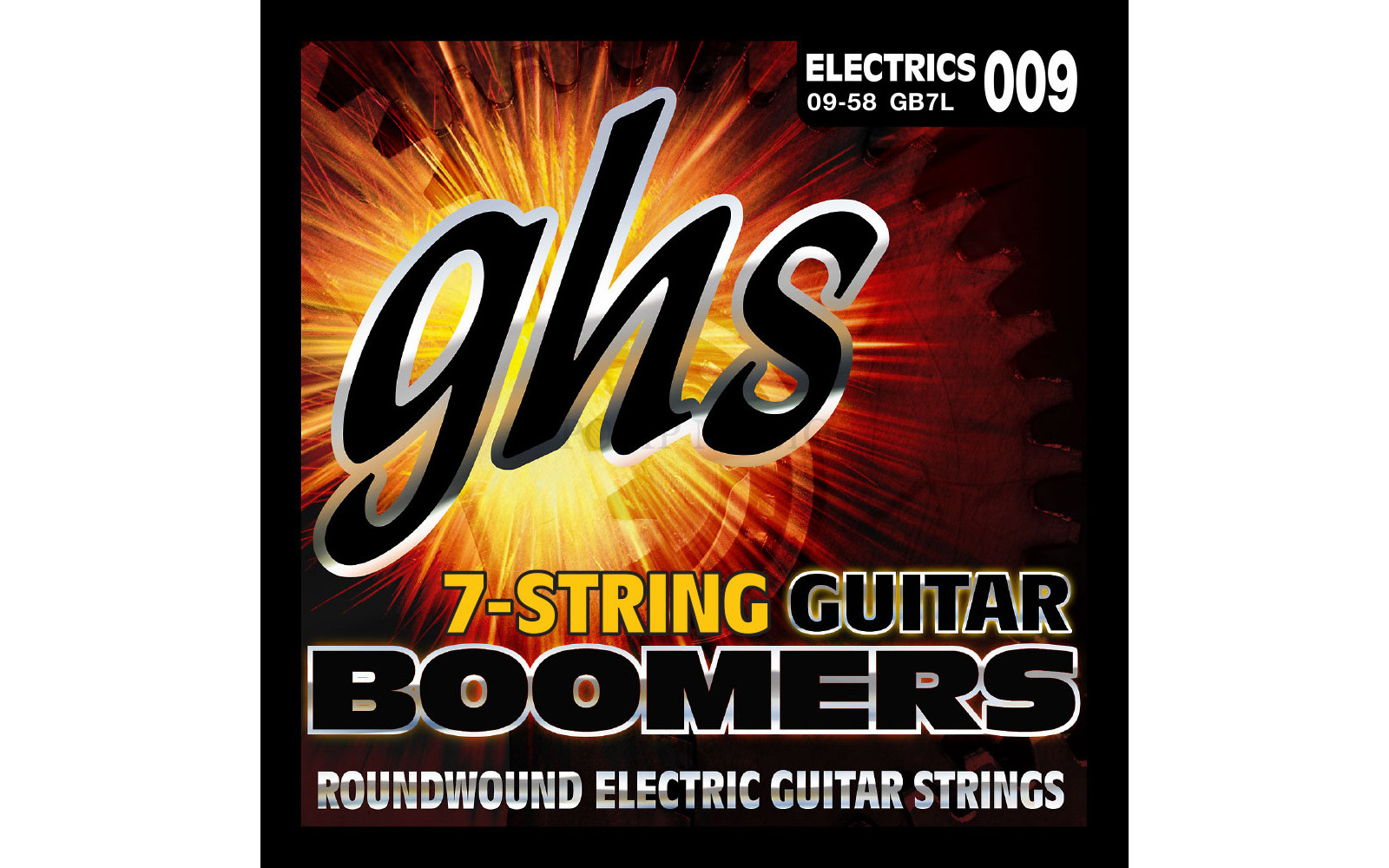Corde Per Chitarra Elettrica GHS GB9.5 Boomers Extra Light, Roundwound, Calibro .0095 - .044
