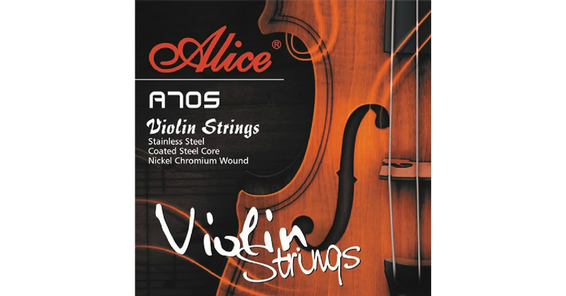 Alice A705 hegedű húrkészlet - HEGEDŰ HÚR