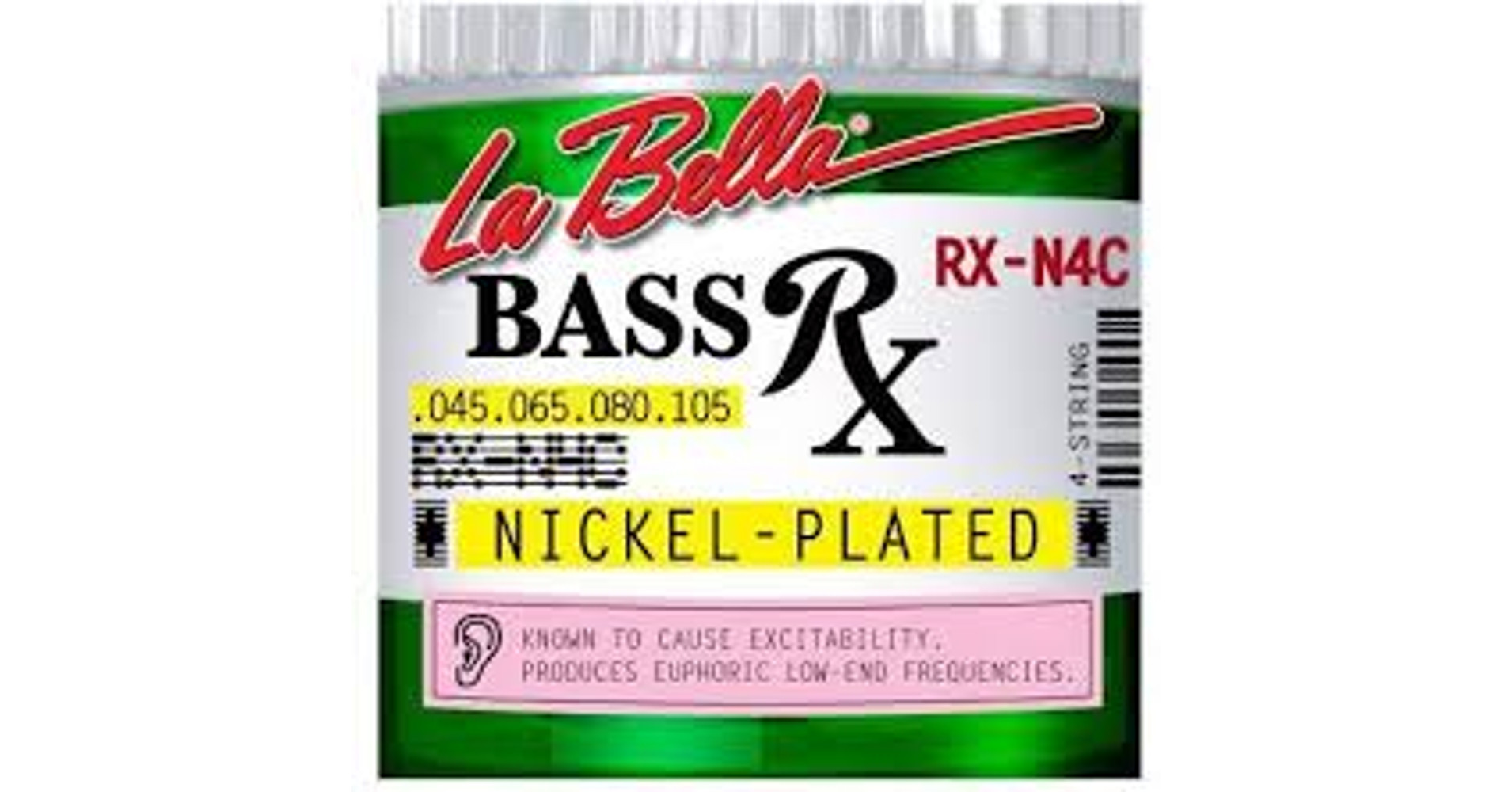 LaBella RX-N4C medium 045-105 basszusgitár húr szett - BASSZUS GITÁRHÚR