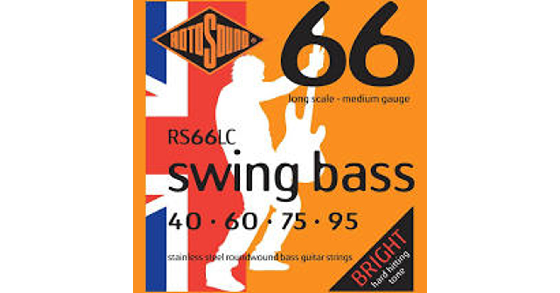 Rotosound RS66LC SWING66 4 40-95 ACCIAIO CORDE BAS - Foto 2