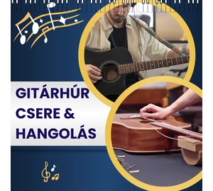 Munkadíj (Húrcsere+hangolás)