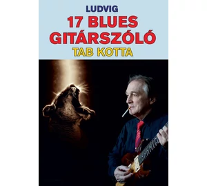 Ludvig 17 blues gitárszóló TAB Kotta