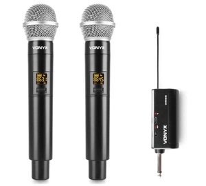 Vonyx WM552 Vezeték nélküli mikrofon plug-and-play UHF