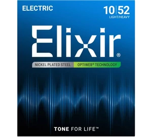 Elixir OptiWeb 19077 Light-Heavy 10-52 elektromos húr szett