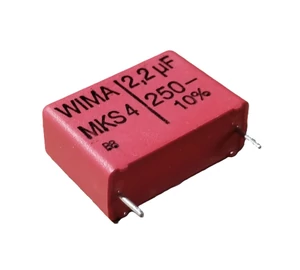 WIMA (MKS4) 2,2uF, 250V, kondenzátor WIMA (MKS4) 2,2uF, 250V, kondenzátor