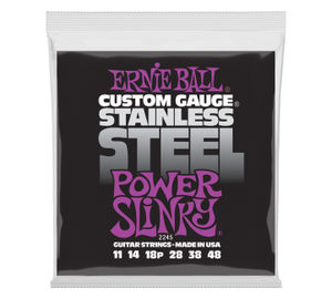 Ernie Ball 2245 Stainless Steel Power Slinky 11-48 elektromos gitárhúr