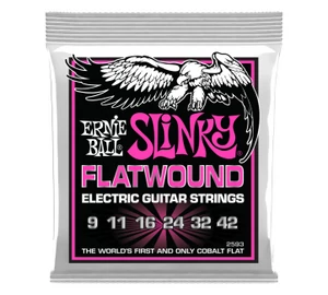 Ernie Ball FLATWOUND SUPER SLINKY 09-42 elektromos gitárhúr szett
