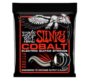 Ernie Ball 2715 Cobalt Skinny Top Hevy Bottom Slinky 10-52 elektromos gitárhúr szett