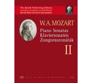 Bartók Béla Mozart Wolfgang Amadeus Zongoraszonáták 2