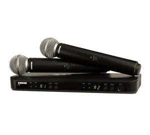 Shure BLX288E/SM58-H8E dupla vezeték nélküli mikrofon szett